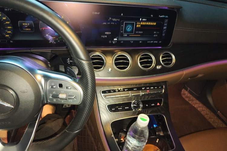 Used Mercedes-Benz E-Class 2019 E 260 L Sport Edition Audio And AC Panel