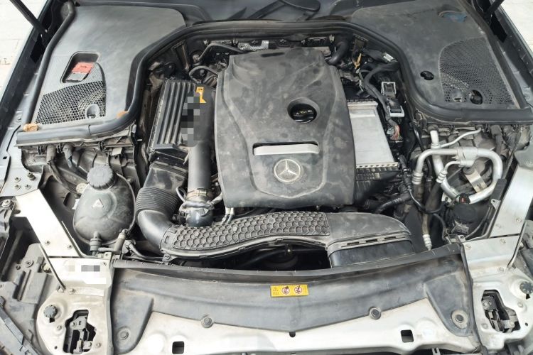 Used Mercedes-Benz E-Class 2019 E 300 L Sporty and Stylish Model Engine Bay