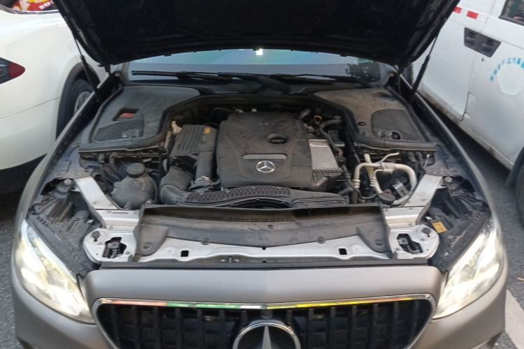 Used Mercedes-Benz E-Class 2019 E 300 L Sporty and Stylish Model Engine Bay