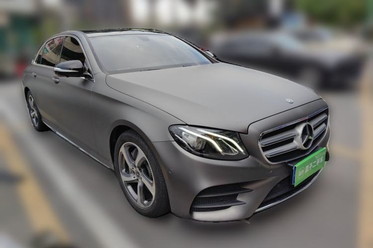 Used Mercedes-Benz E-Class 2019 E 300 L Sporty and Stylish Model Front Right 45 Deg