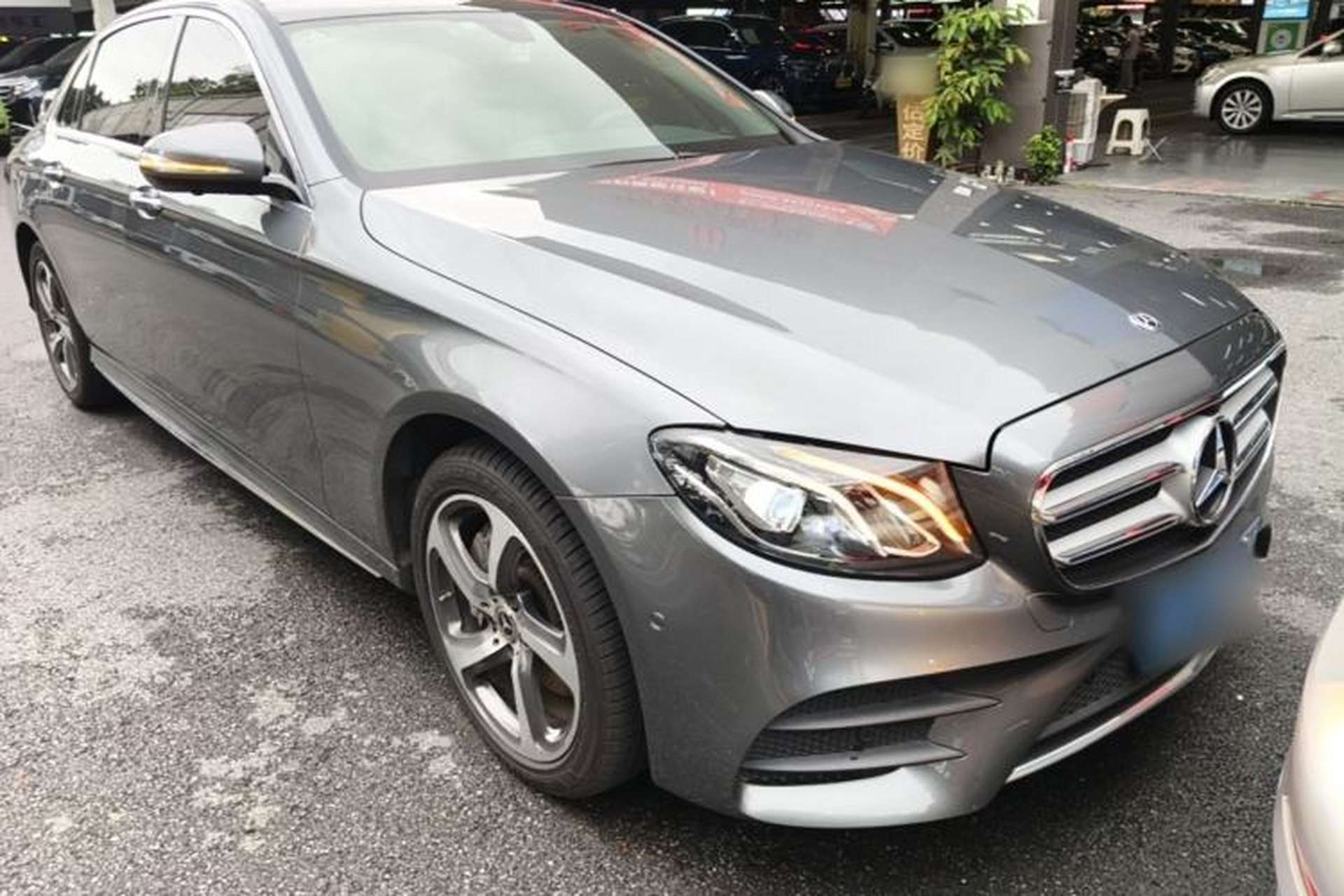 Used Mercedes-Benz E-Class 2019 Restyled E 300 L Sporty and Stylish Edition Front Right 45 Deg