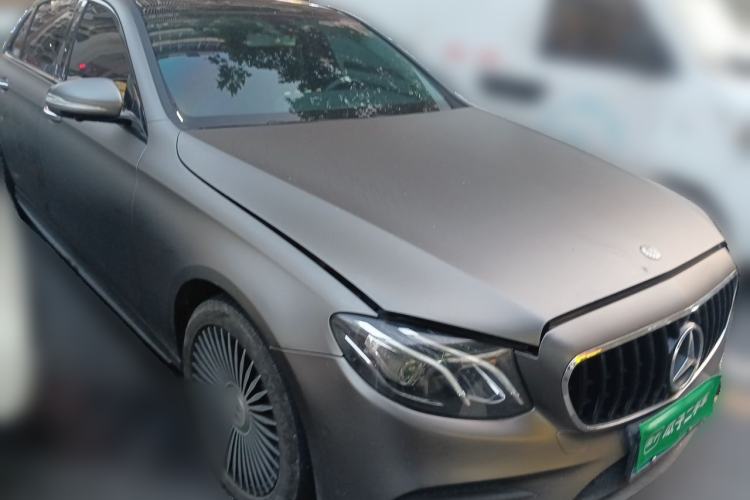 Used Mercedes-Benz E-Class 2019 E 300 L Sporty and Stylish Model Front Right 45 Deg