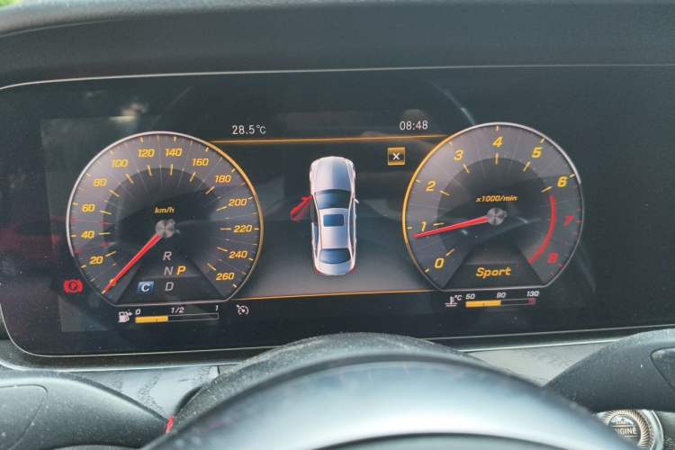 Used Mercedes-Benz E-Class 2019 E 300 L Sporty and Stylish Model Instrument Cluster
