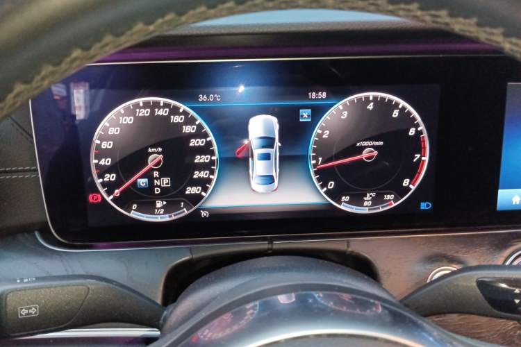 Used Mercedes-Benz E-Class 2019 E 300 L Sporty and Stylish Model Instrument Cluster