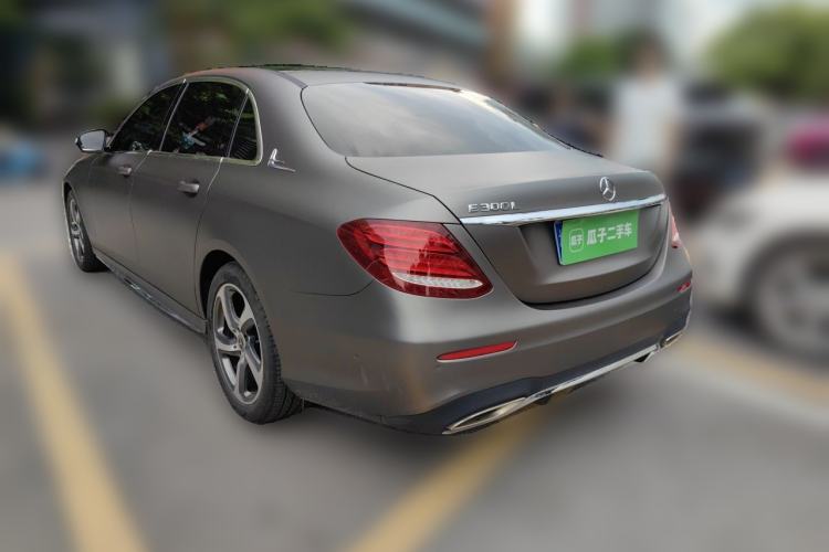 Used Mercedes-Benz E-Class 2019 E 300 L Sporty and Stylish Model Rear Left 45 Deg