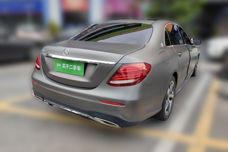 Used Mercedes-Benz E-Class 2019 E 300 L Sporty and Stylish Model Rear Right 45 Deg