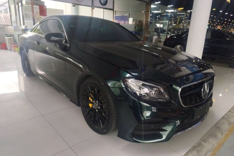 Used Mercedes-Benz E-Class 2019 E 200 Coupe Front Right 45 Deg