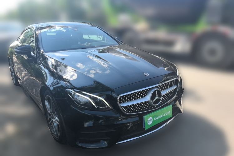 Used Mercedes-Benz E-Class 2019 E 200 4MATIC Coupe Front Right 45 Deg