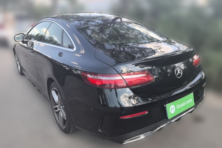 Used Mercedes-Benz E-Class 2019 E 200 4MATIC Coupe Rear Left 45 Deg