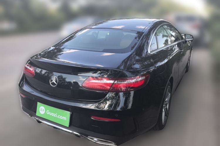 Used Mercedes-Benz E-Class 2019 E 200 4MATIC Coupe Rear Right 45 Deg