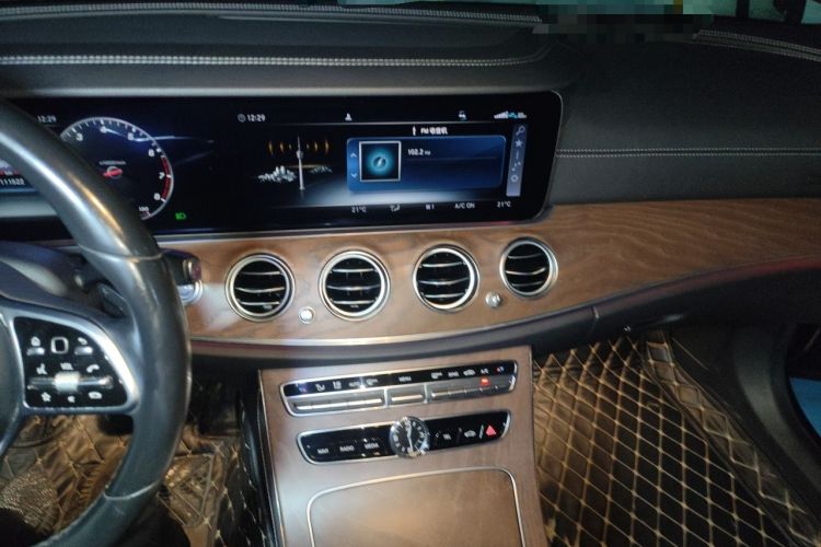 Used Mercedes-Benz E-Class 2019 Facelifted E 300 L Stylish Version Audio And AC Panel