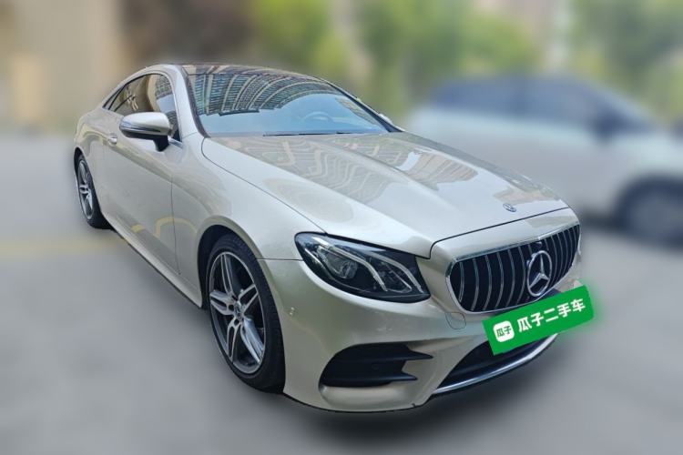 Used Mercedes-Benz E-Class 2019 E 200 Coupe Front Right 45 Deg