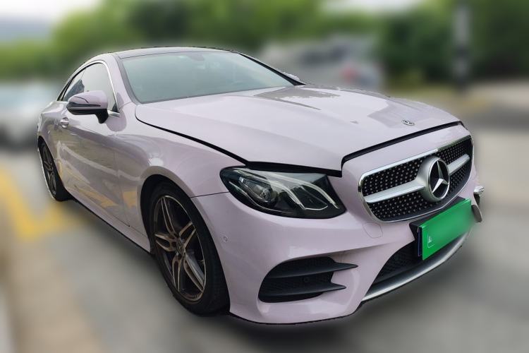 Used Mercedes-Benz E-Class 2019 E 200 Coupe Front Right 45 Deg