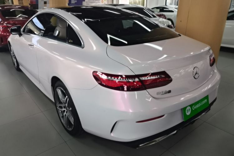 Used Mercedes-Benz E-Class 2019 E 200 4MATIC Coupe Rear Left 45 Deg