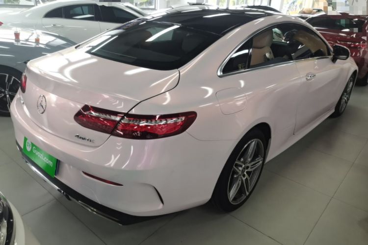 Used Mercedes-Benz E-Class 2019 E 200 4MATIC Coupe Rear Right 45 Deg