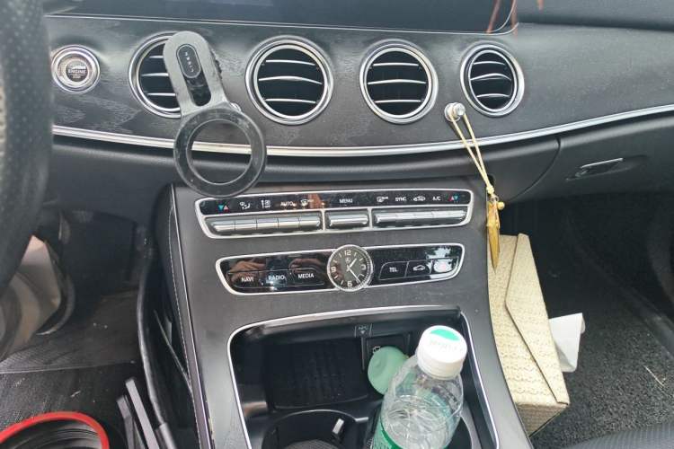 Used Mercedes-Benz E-Class 2019 E 300 L Sporty and Stylish Model Audio And AC Panel