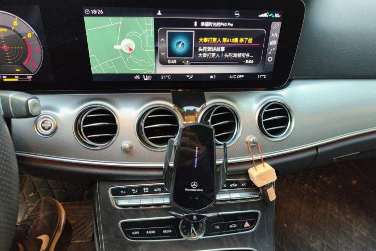 Used Mercedes-Benz E-Class 2019 E 260 Sport Edition Audio And AC Panel