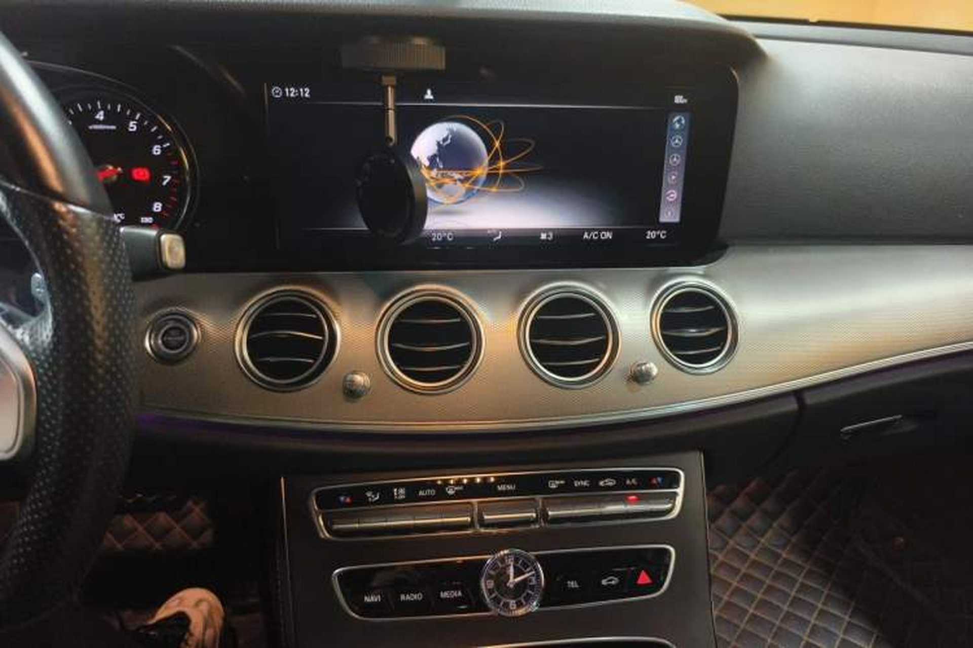 Used Mercedes-Benz E-Class 2019 E 200 Sport Edition Audio And AC Panel