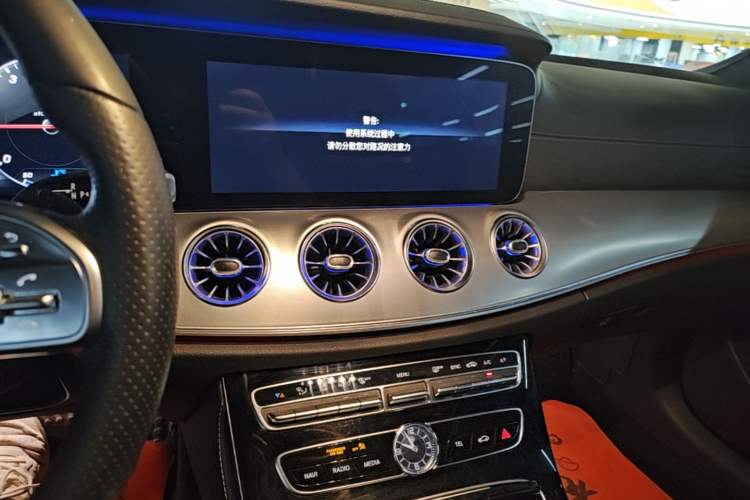 Used Mercedes-Benz E-Class 2019 E 200 Coupe Audio And AC Panel