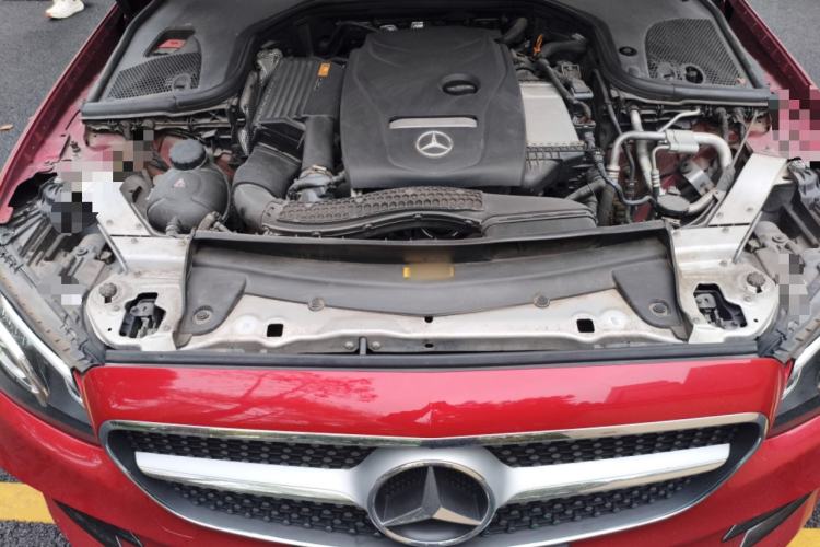 Used Mercedes-Benz E-Class 2019 E 200 4MATIC Coupe Engine Bay