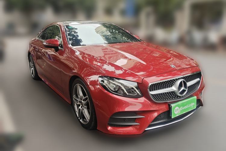 Used Mercedes-Benz E-Class 2019 E 200 Coupe Front Right 45 Deg