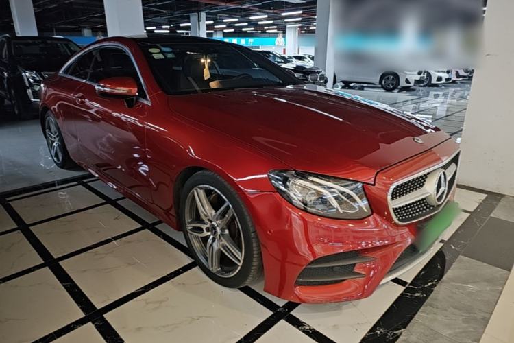 Used Mercedes-Benz E-Class 2019 E 200 Coupe Front Right 45 Deg