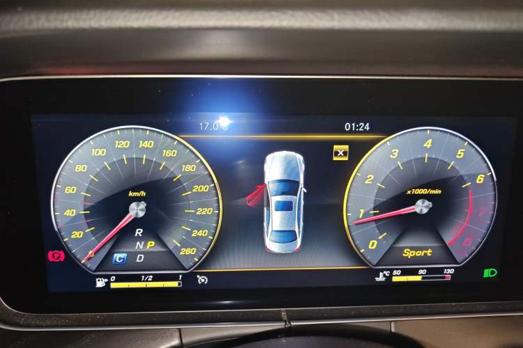 Used Mercedes-Benz E-Class 2019 E 300 L Sporty and Stylish Model Instrument Cluster