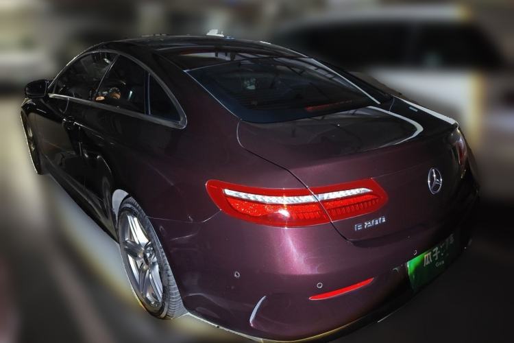 Used Mercedes-Benz E-Class 2019 E 200 4MATIC Coupe Rear Left 45 Deg