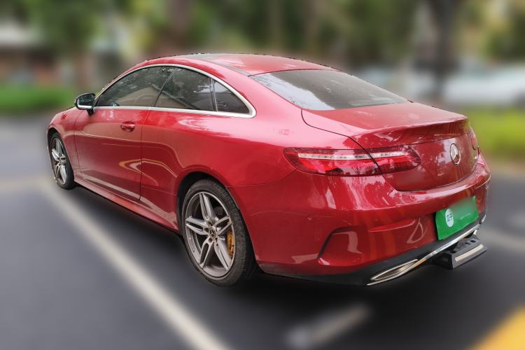 Used Mercedes-Benz E-Class 2019 E 200 4MATIC Coupe Rear Left 45 Deg