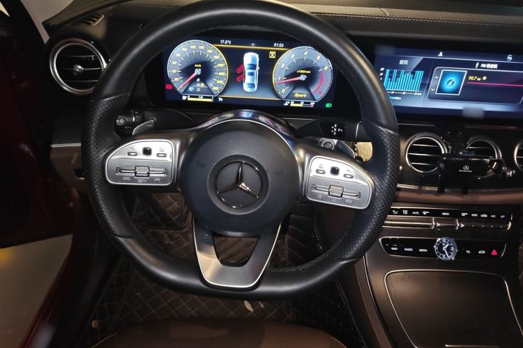 Used Mercedes-Benz E-Class 2019 E 300 L Sporty and Stylish Model Steering Wheel