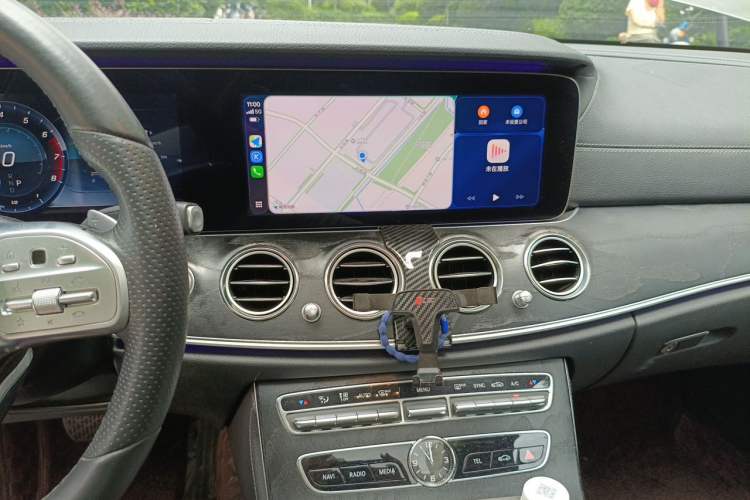 Used Mercedes-Benz E-Class 2019 E 300 L Sporty and Stylish Model Audio And AC Panel