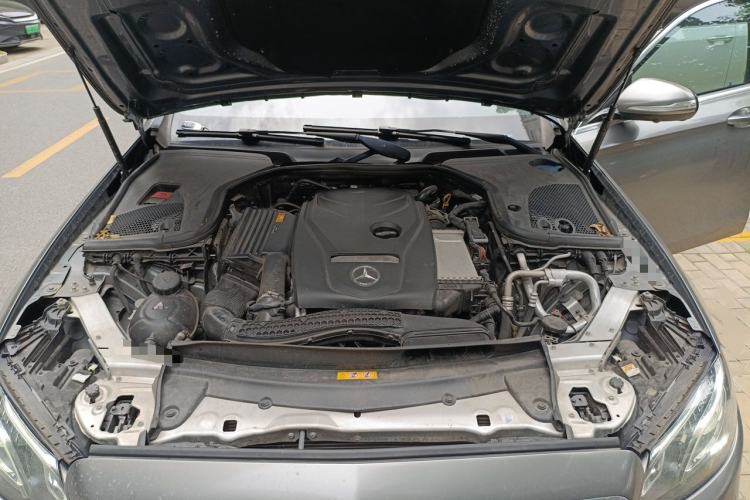 Used Mercedes-Benz E-Class 2019 E 300 L Sporty and Stylish Model Engine Bay