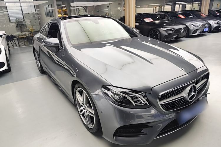 Used Mercedes-Benz E-Class 2019 E 200 Coupe Front Right 45 Deg