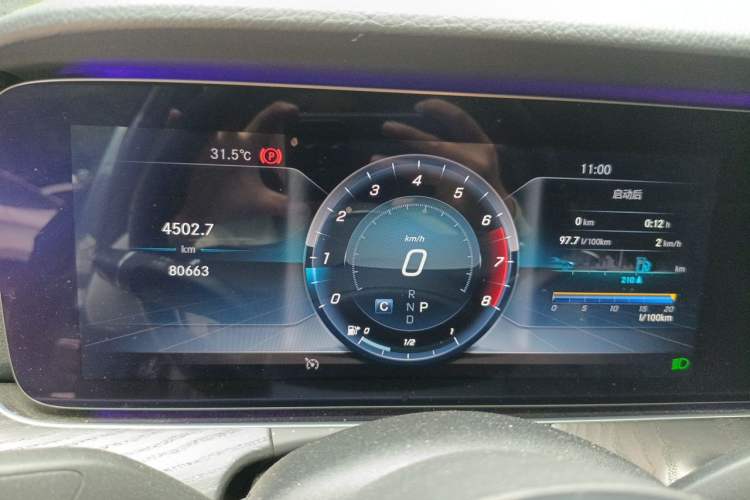 Used Mercedes-Benz E-Class 2019 E 300 L Sporty and Stylish Model Instrument Cluster
