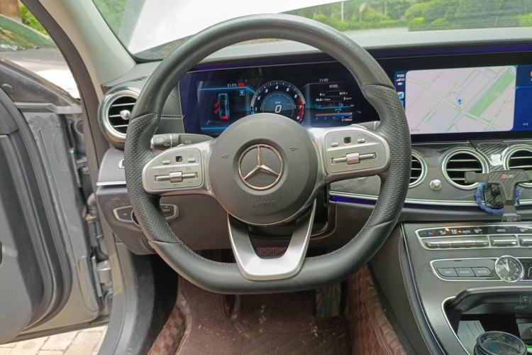 Used Mercedes-Benz E-Class 2019 E 300 L Sporty and Stylish Model Steering Wheel