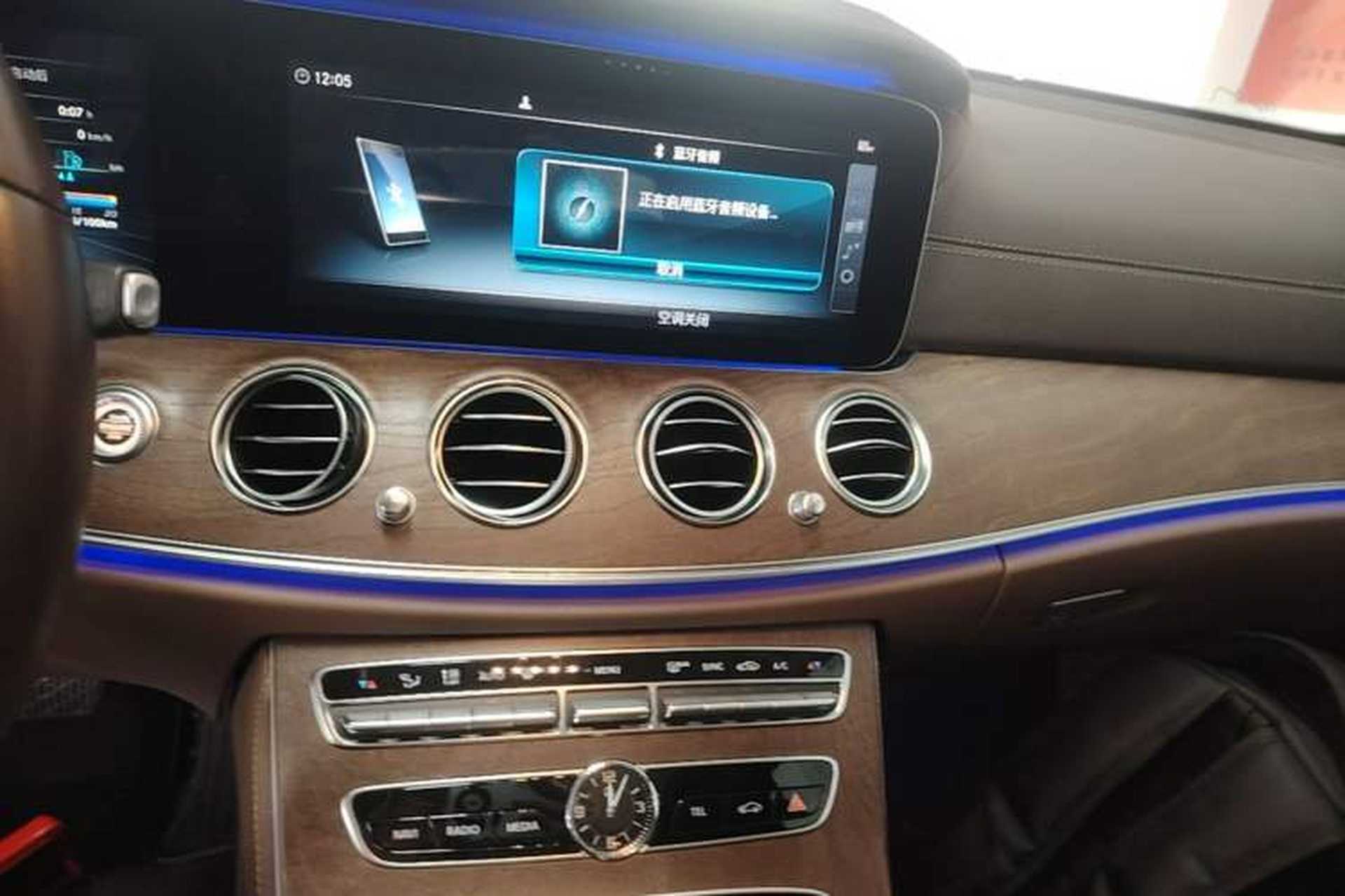 Used Mercedes-Benz E-Class 2019 E 300 L Luxury Model Audio And AC Panel