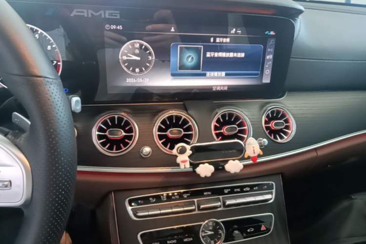 Used Mercedes-Benz E-Class 2019 Restyled E 300 L Sporty and Stylish Edition Audio And AC Panel
