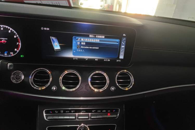 Used Mercedes-Benz E-Class 2019 E 200 L Sport Edition Audio And AC Panel