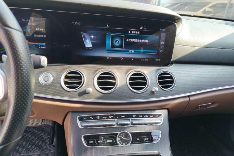 Used Mercedes-Benz E-Class 2019 E 260 L Sport Edition Audio And AC Panel