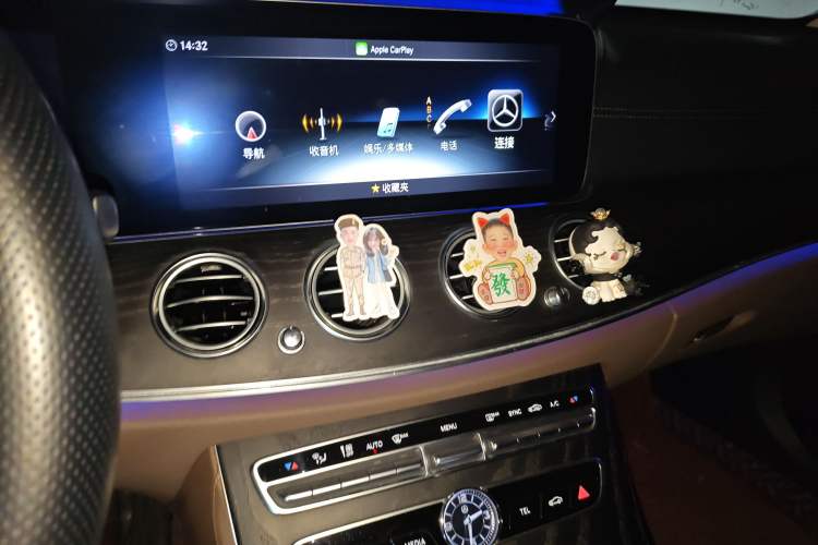 Used Mercedes-Benz E-Class 2019 Restyled E 300 L Sporty and Stylish Edition Audio And AC Panel