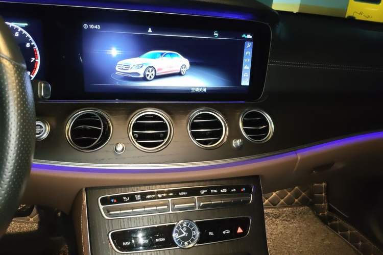 Used Mercedes-Benz E-Class 2019 Restyled E 300 L Sporty and Stylish Edition Audio And AC Panel