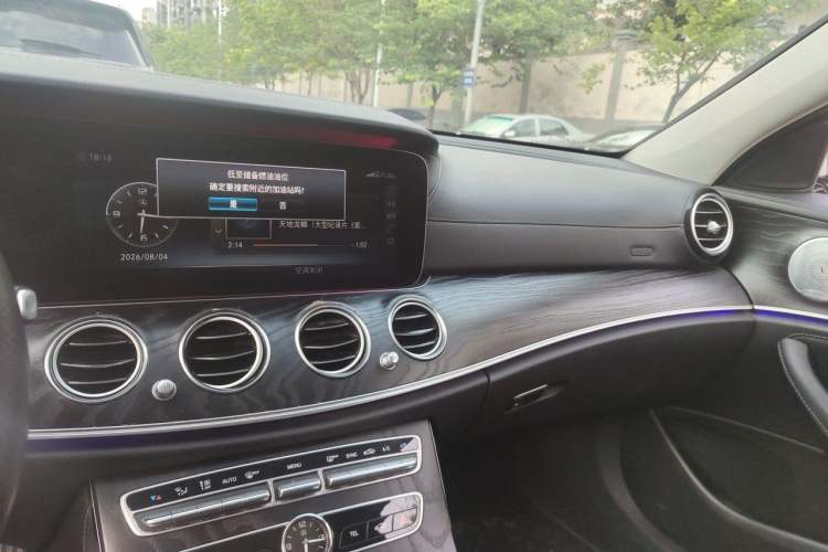 Used Mercedes-Benz E-Class 2019 E 300 L Sporty and Stylish Model Audio And AC Panel