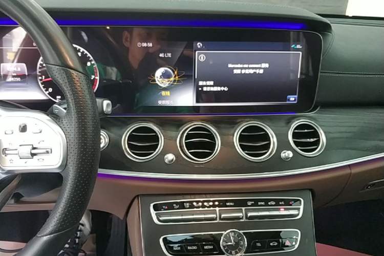 Used Mercedes-Benz E-Class 2019 E 200 L Sport Edition Audio And AC Panel