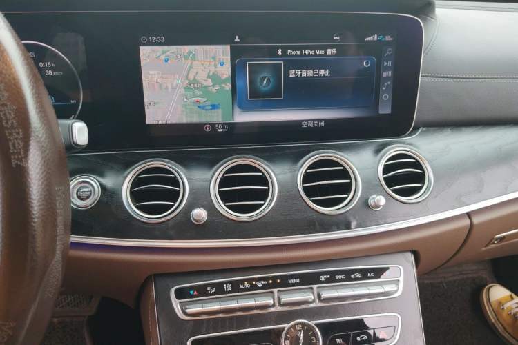 Used Mercedes-Benz E-Class 2019 E 200 L Sport 4MATIC Audio And AC Panel