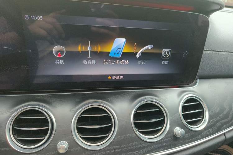 Used Mercedes-Benz E-Class 2019 E 200 L Sport Edition Audio And AC Panel