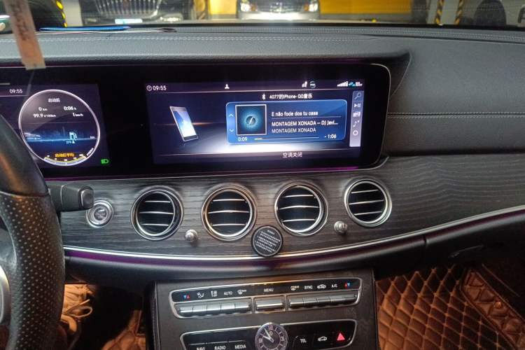 Used Mercedes-Benz E-Class 2019 Restyled E 300 L Sport Luxury Edition Audio And AC Panel