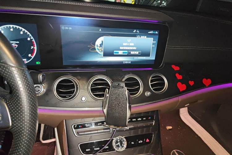 Used Mercedes-Benz E-Class 2019 E 200 L Sport Edition Audio And AC Panel