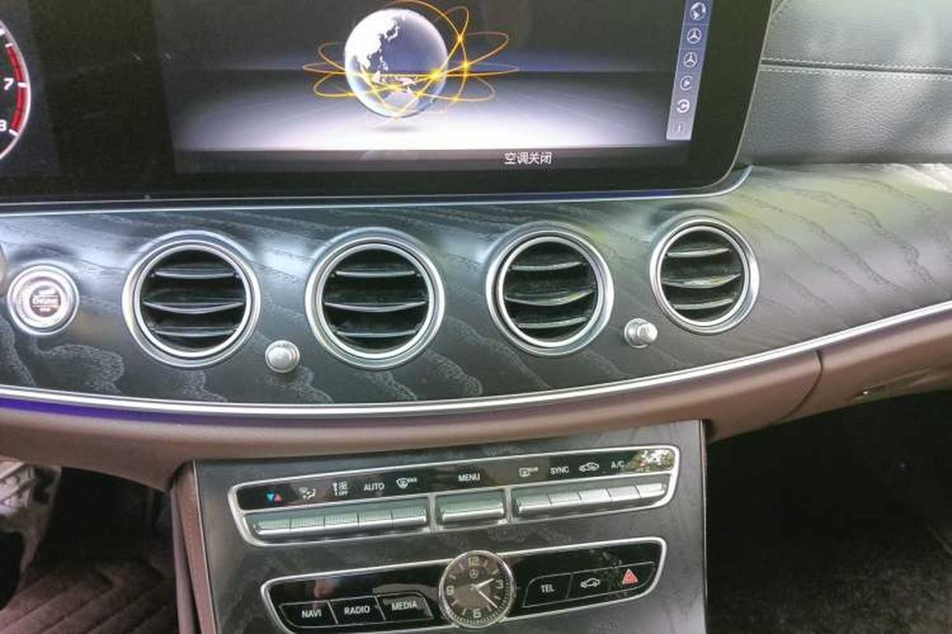 Used Mercedes-Benz E-Class 2019 E 200 L Sport 4MATIC Audio And AC Panel