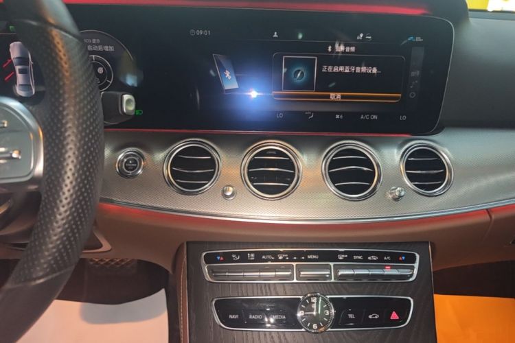 Used Mercedes-Benz E-Class 2019 E 260 Sport Edition Audio And AC Panel