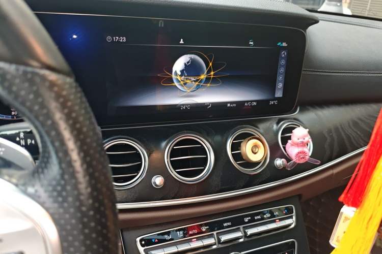 Used Mercedes-Benz E-Class 2019 E 300 L Sporty and Stylish Model Audio And AC Panel